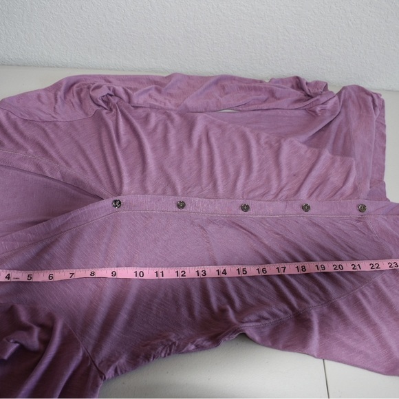 LOGO button down long sleeve top size XXS - Picture 6 of 8